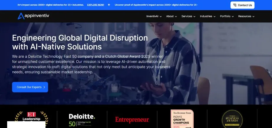 Appinventiv - App Development Companies in Hyderabad