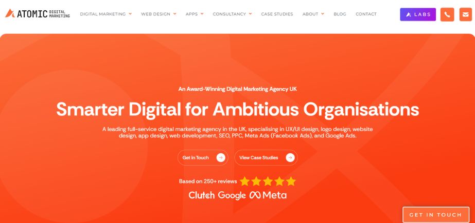 Digital Marketing Agencies in the UK - atomic