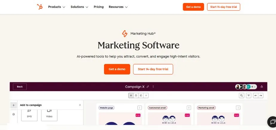 HubSpot Marketing Hub - Lead Generation Tools