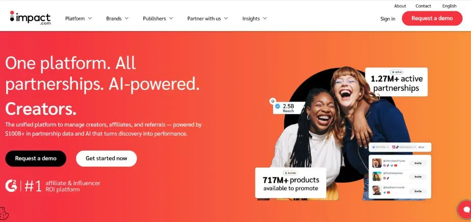 Impact - Best Affiliate Programs