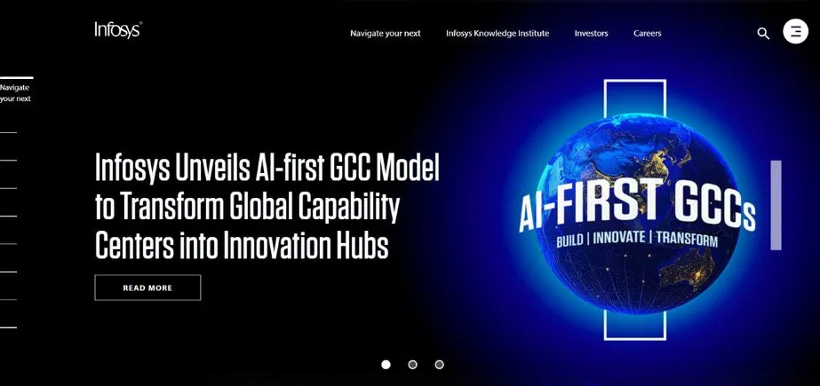 Infosys - Custom AI Software Development Companies in India