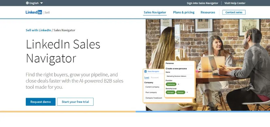 LinkedIn Sales Navigator - Lead Generation Tools