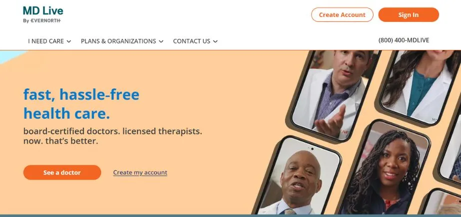 Virtual Consultation Platforms - mdlive