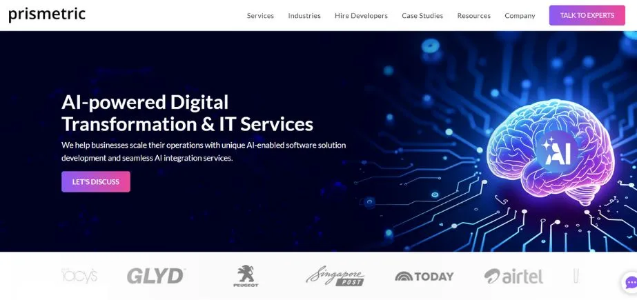 Prismetric Technologies - App Development Companies in Hyderabad