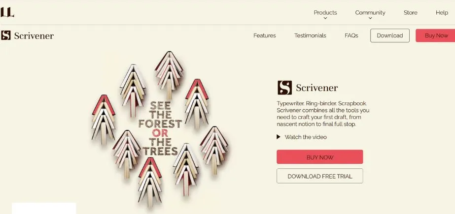 Scrivener - Writing and Editing Apps