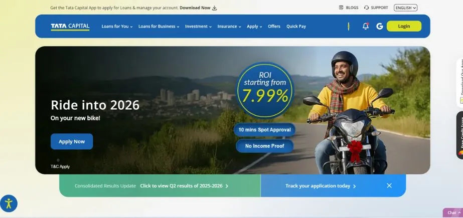 Tata Capital Limited - Finance Companies in Hyderabad