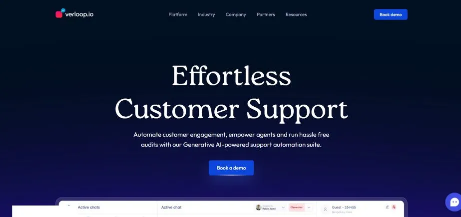 Verloop.io - Chatbot Development Companies in India