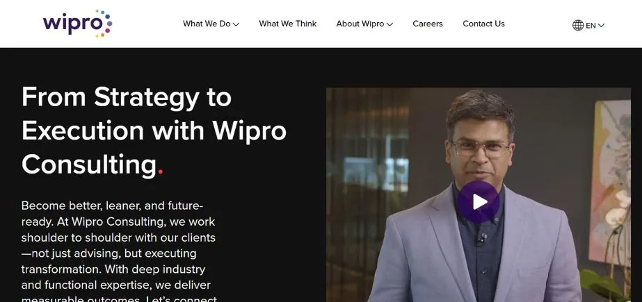 Wipro - Custom AI Software Development Companies in India