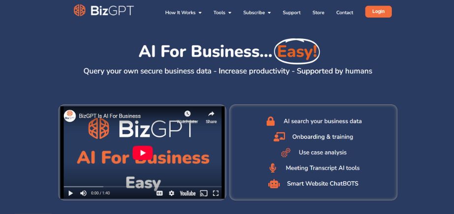 AI Business Plan Generators - bizgpt