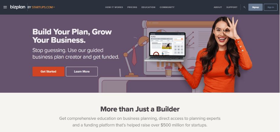 AI Business Plan Generators - bizplan