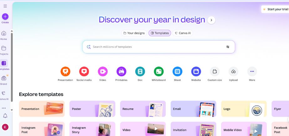 free online tools - canva
