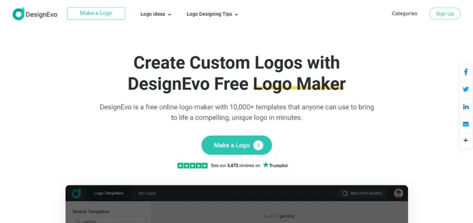 Logo Design Software - designevo