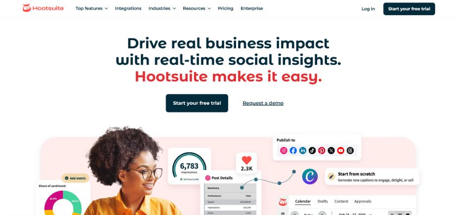 SMO tools - hootsuite
