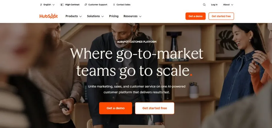 Landing Page Builders - hubspot