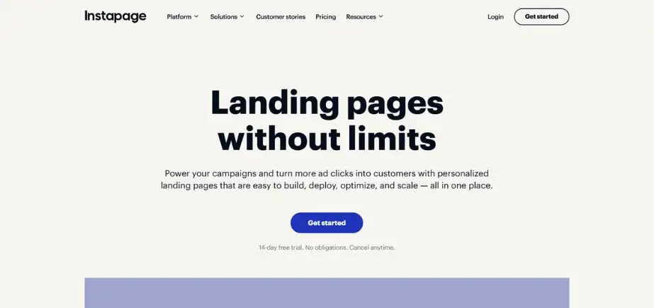 Landing Page Builders - instapage