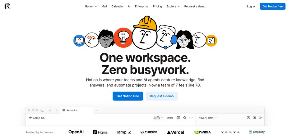 AI Business Plan Generators - notion