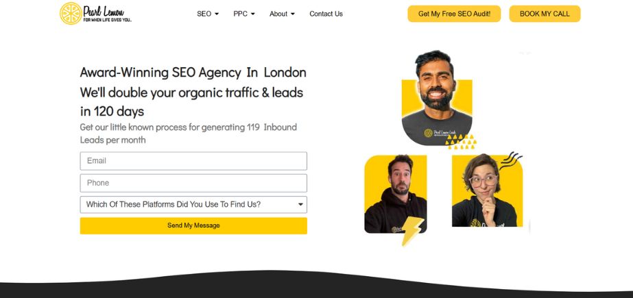 Digital Marketing Agencies in the UK - pearl lemon
