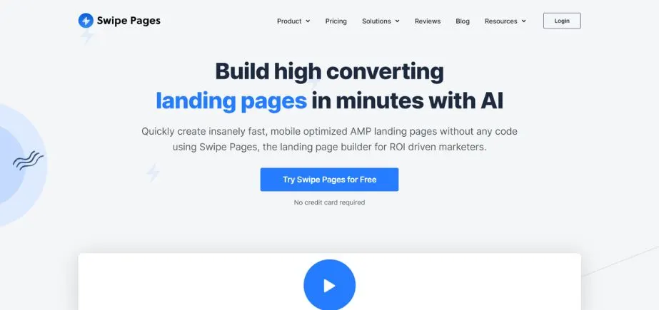 Landing Page Builders - swipepages