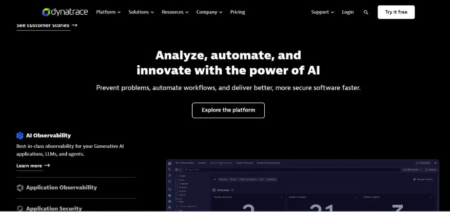 Dynatrace - Infrastructure Monitoring Tools