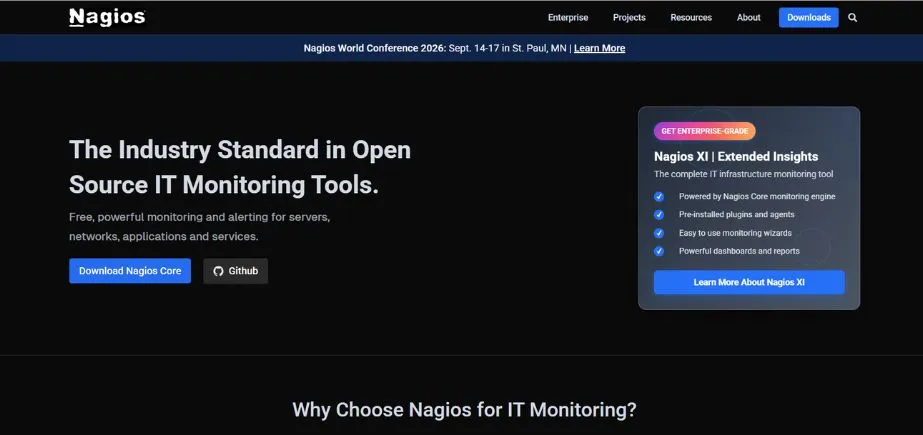 Nagios - Infrastructure Monitoring Tools