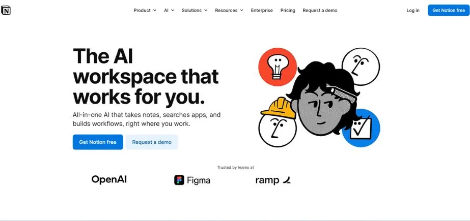 Notion AI - AI Content Writing Tools