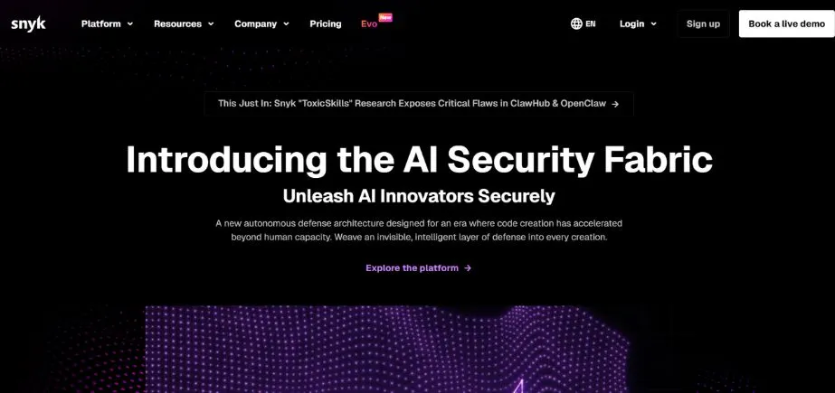 Snyk - Software Supply Chain Security Tools