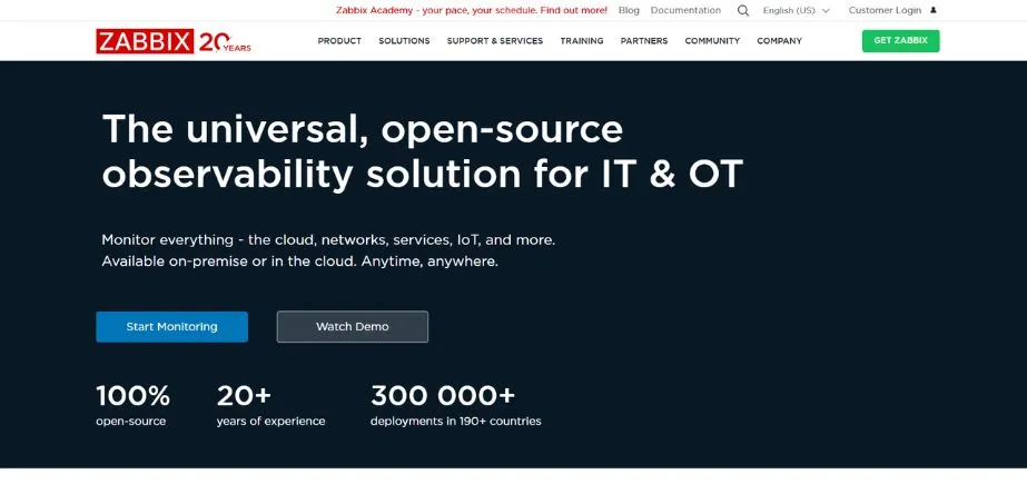 Zabbix - Infrastructure Monitoring Tools