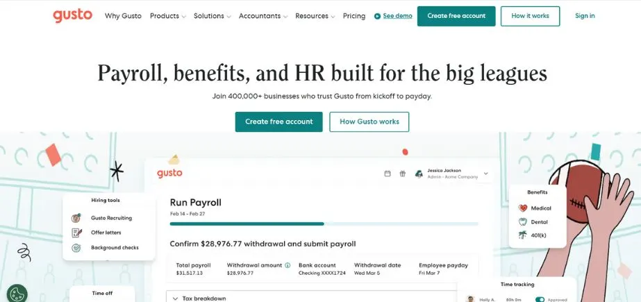 Payroll Software in the Philippines - gusto