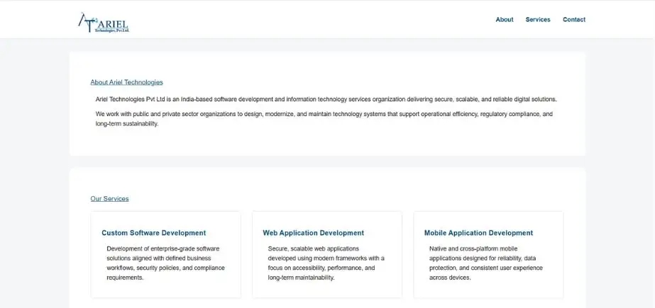 Software Companies in Chennai - ariel