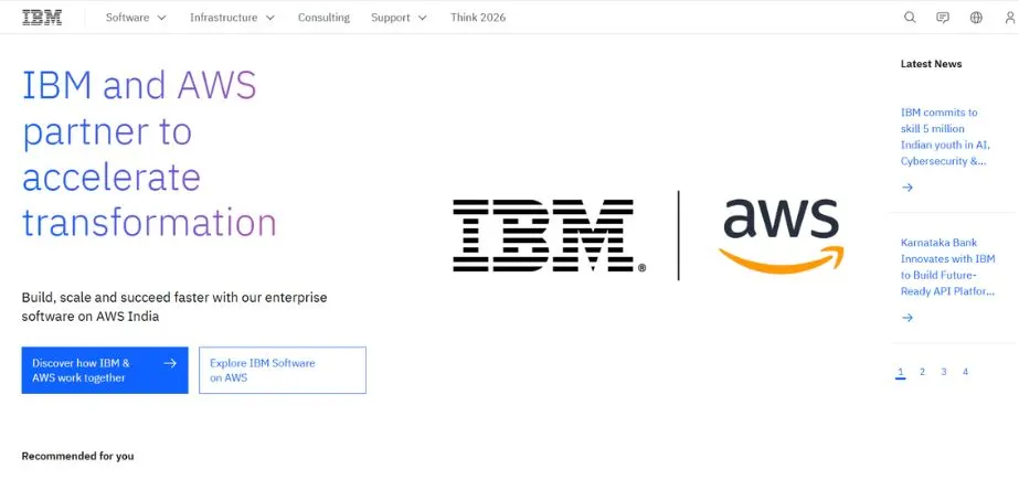 software companies in India - ibm