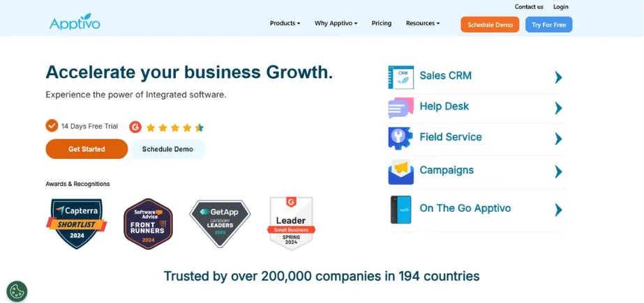 Software companies in madurai - apptivo