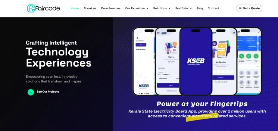 software companies in Kochi - faircode