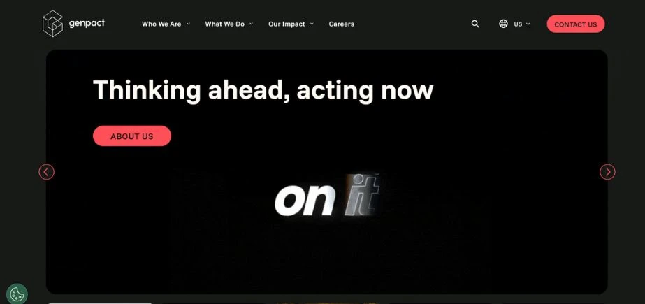 Software Companies in Gurgaon - genpact