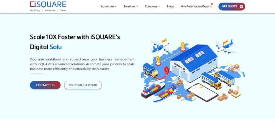 Software companies in madurai - isquare