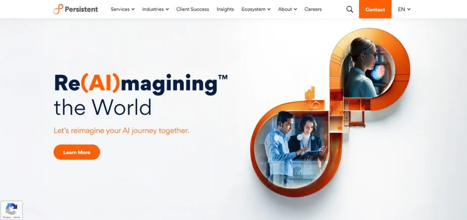 software companies in India - persistent