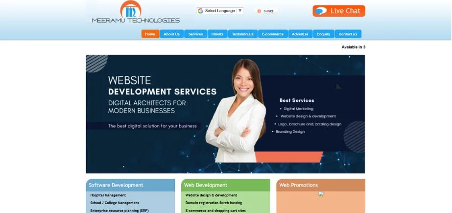Software Companies in Tirupati - meeramu