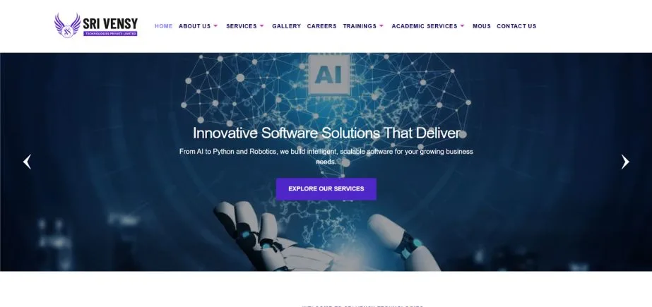 Software Companies in Tirupati - srivensy