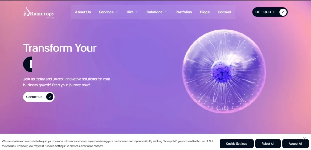 Software Company in Vadodara -    Raindrop Infotech