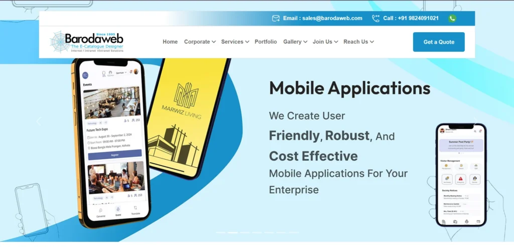 Software Company in Vadodara -  Barodaweb