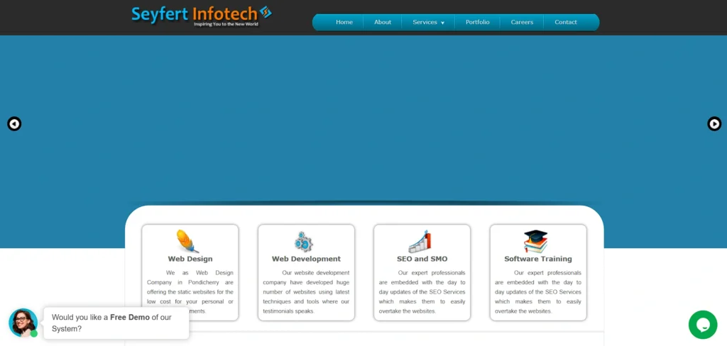 Software company in Pondicherry - Seyfert Infotech