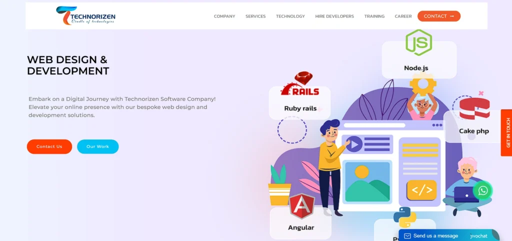 software company in indore - Technorizen Software Solution