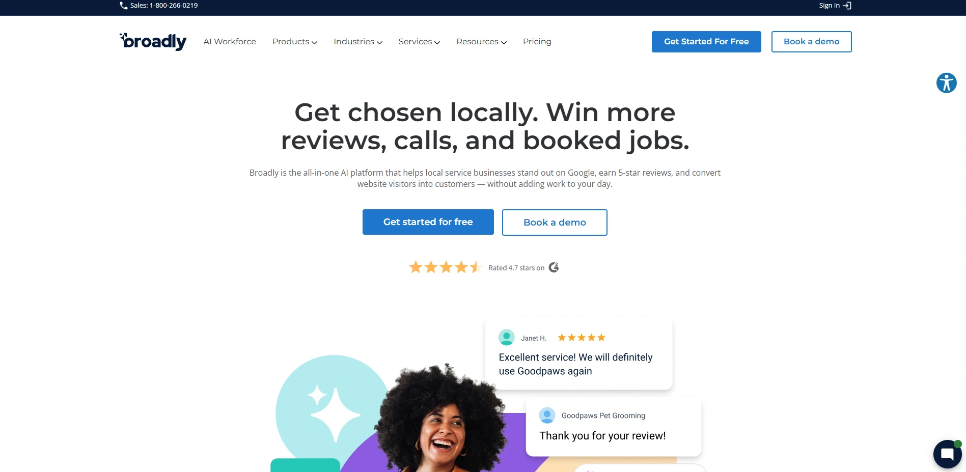 Review Management Software -Broadly