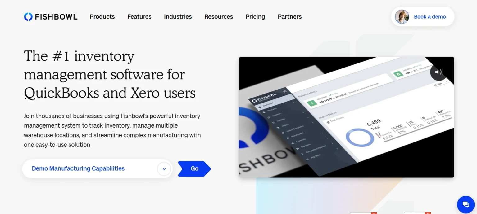 Fishbowl Inventory -inventory management software for small business