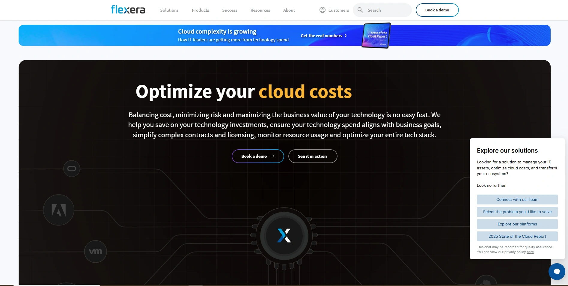 cloud cost management tools-Flexera