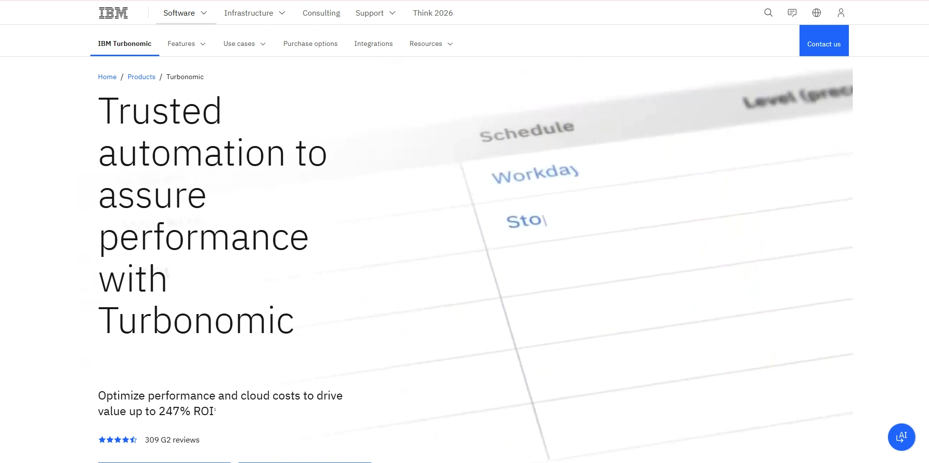 IBM Turbonomiccloud cost management tools-IBM Turbonomic