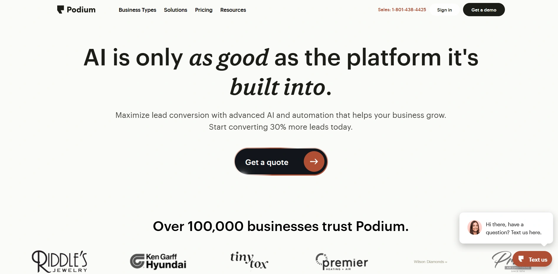 Review Management Software -Podium