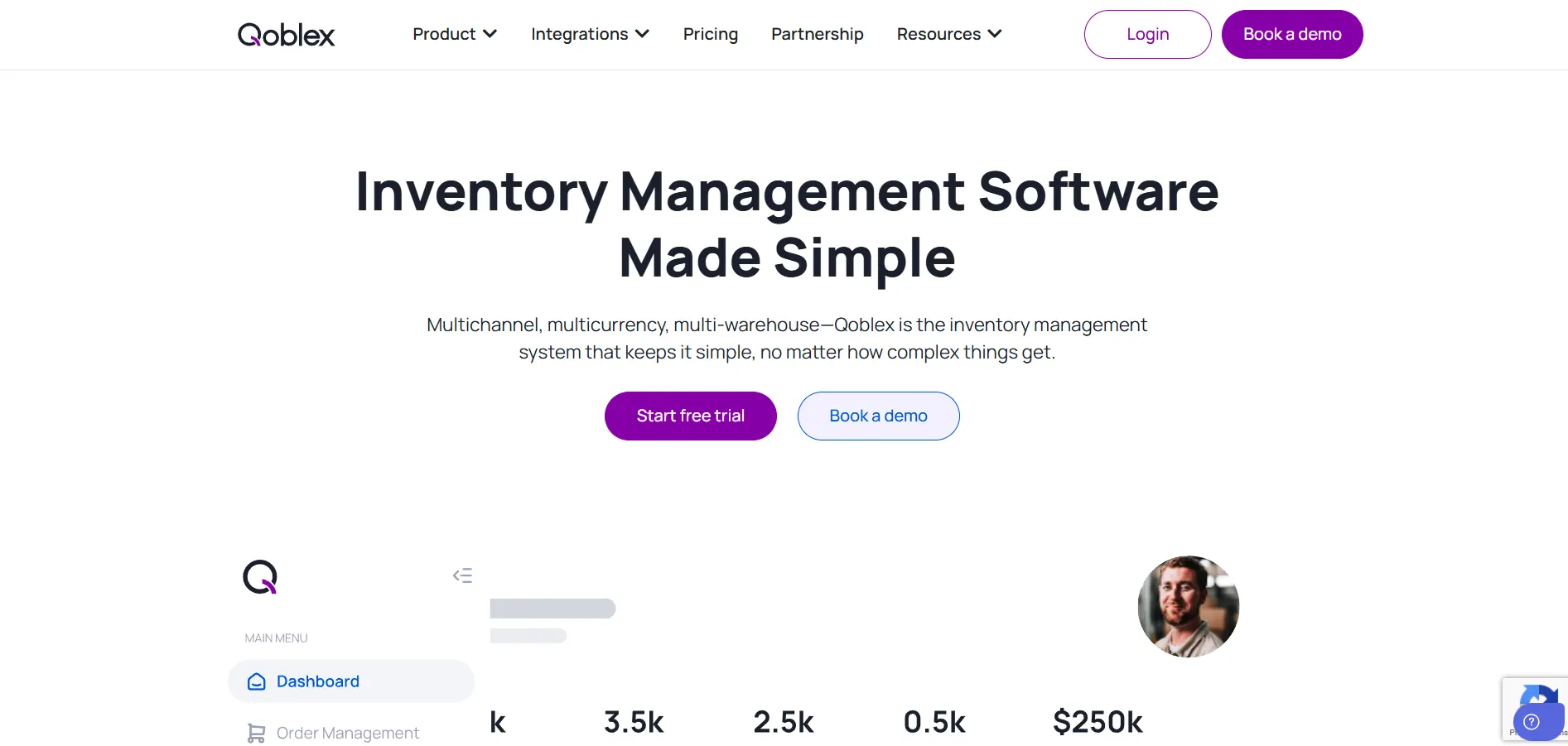 Qoblex -inventory management software for small business