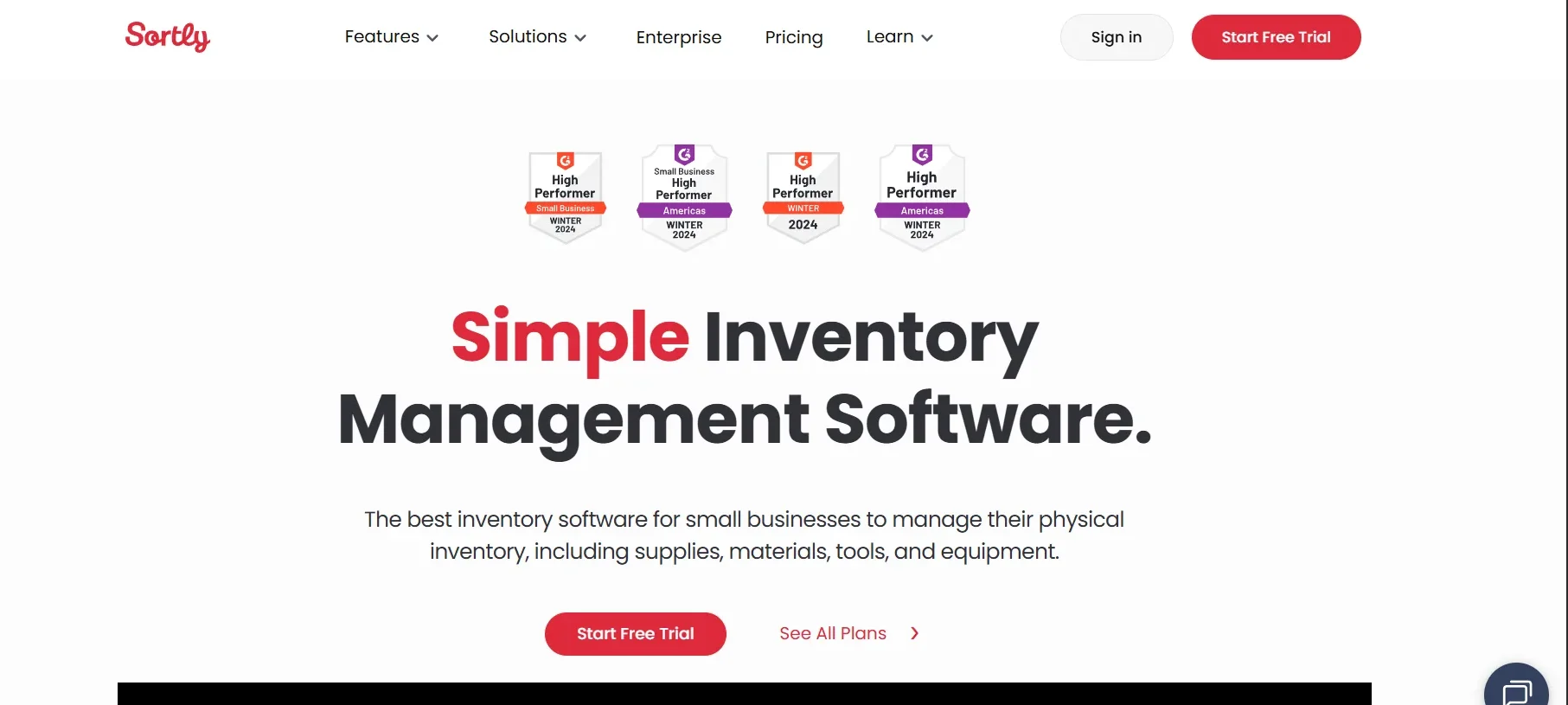 Sortly -inventory management software for small business
