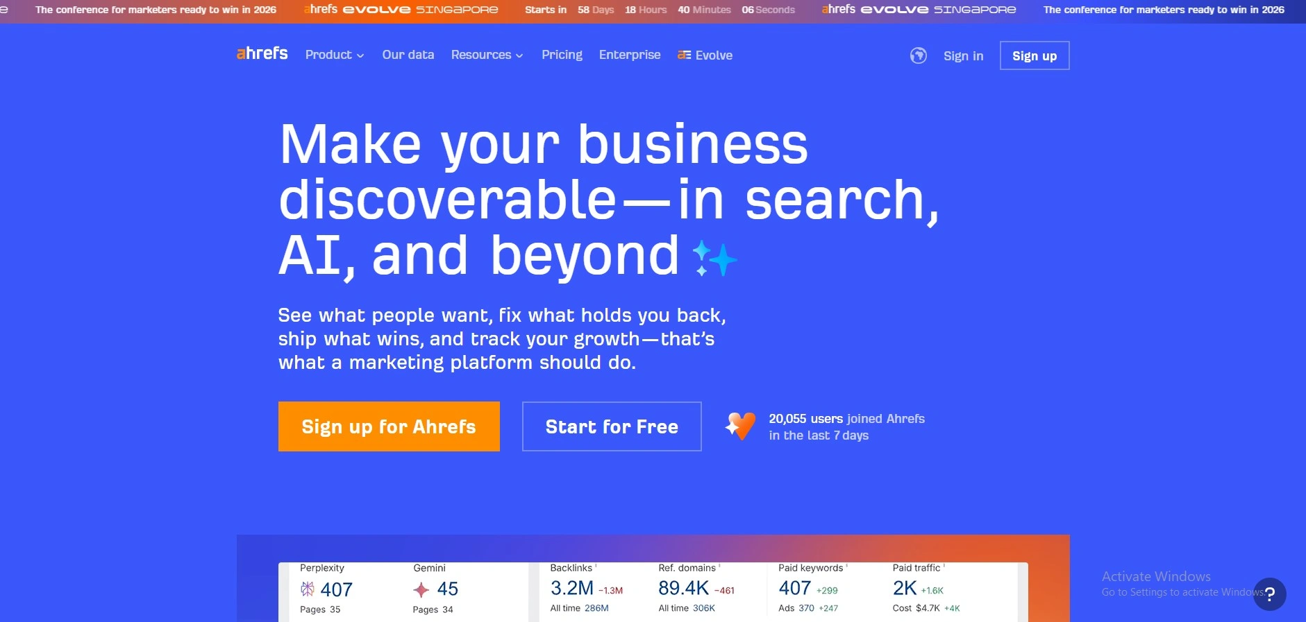 SEO Tools for Shopify-Ahrefs