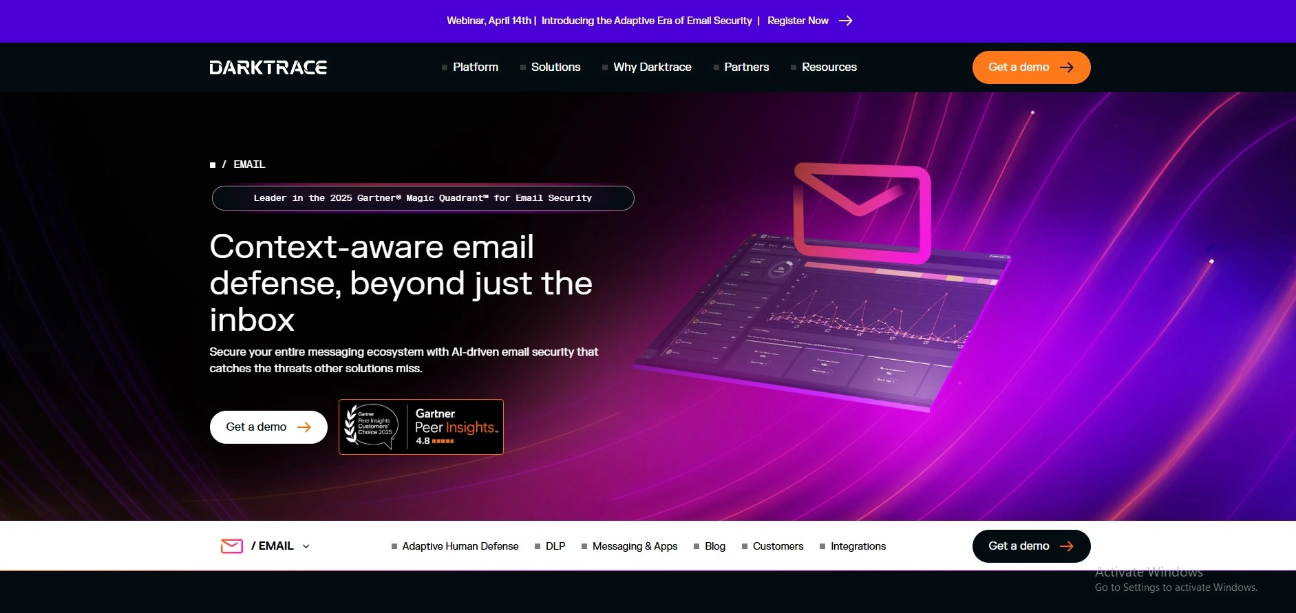 email security software-Darktrace Email Security